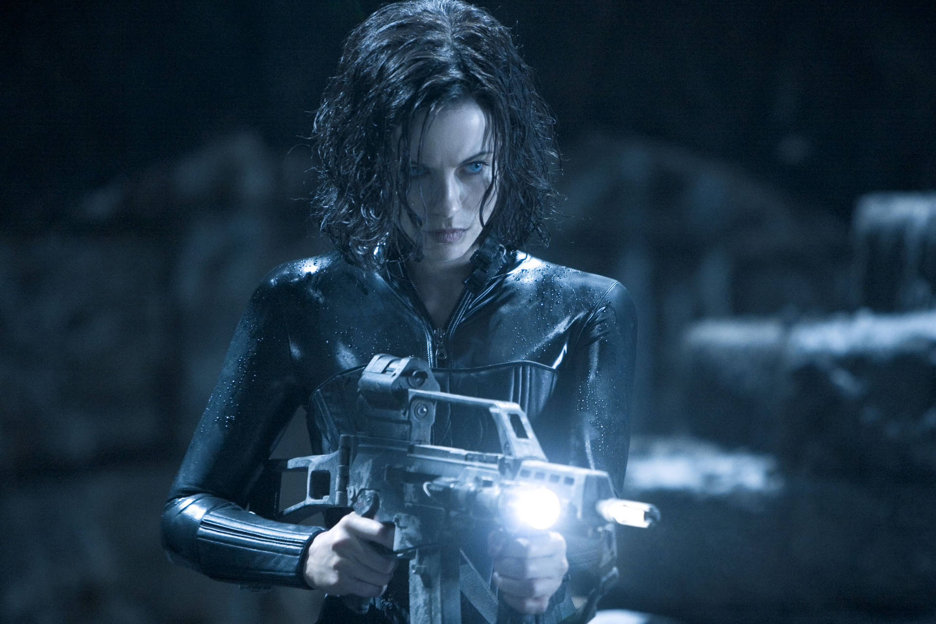 Kate Beckinsale As The Vampire Death Dealer, Selene, In Underworld