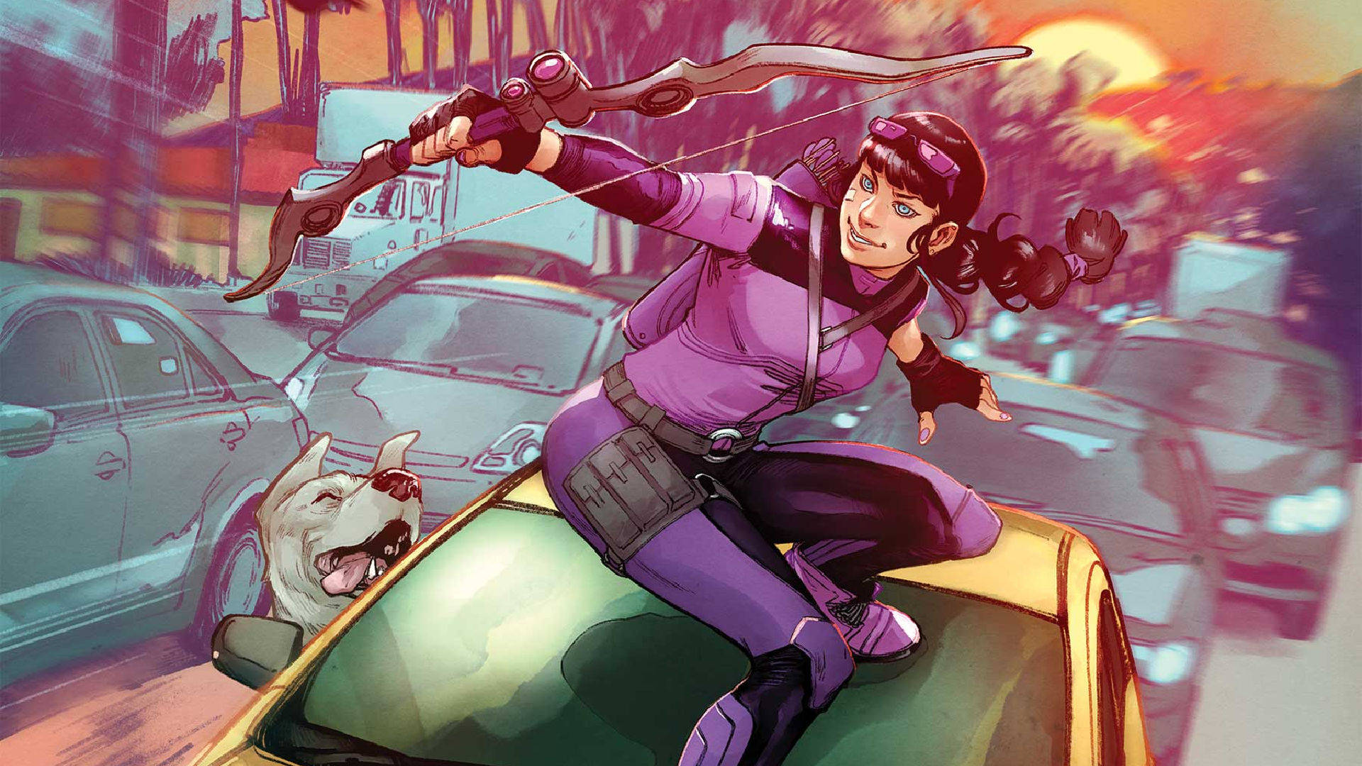 Kate Bishop Comics 2021 Cover