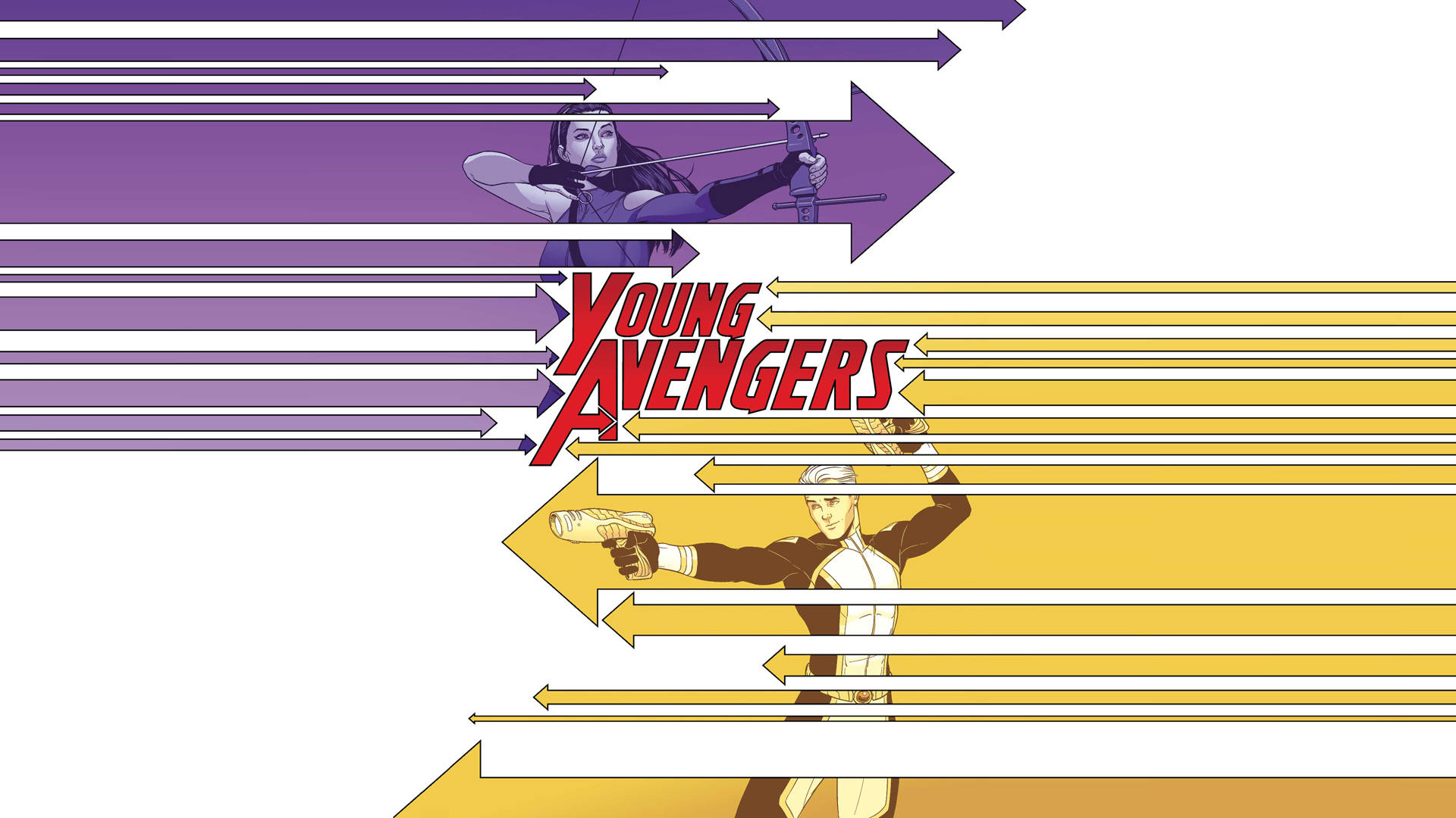 Kate Bishop Comics Young Avengers Background