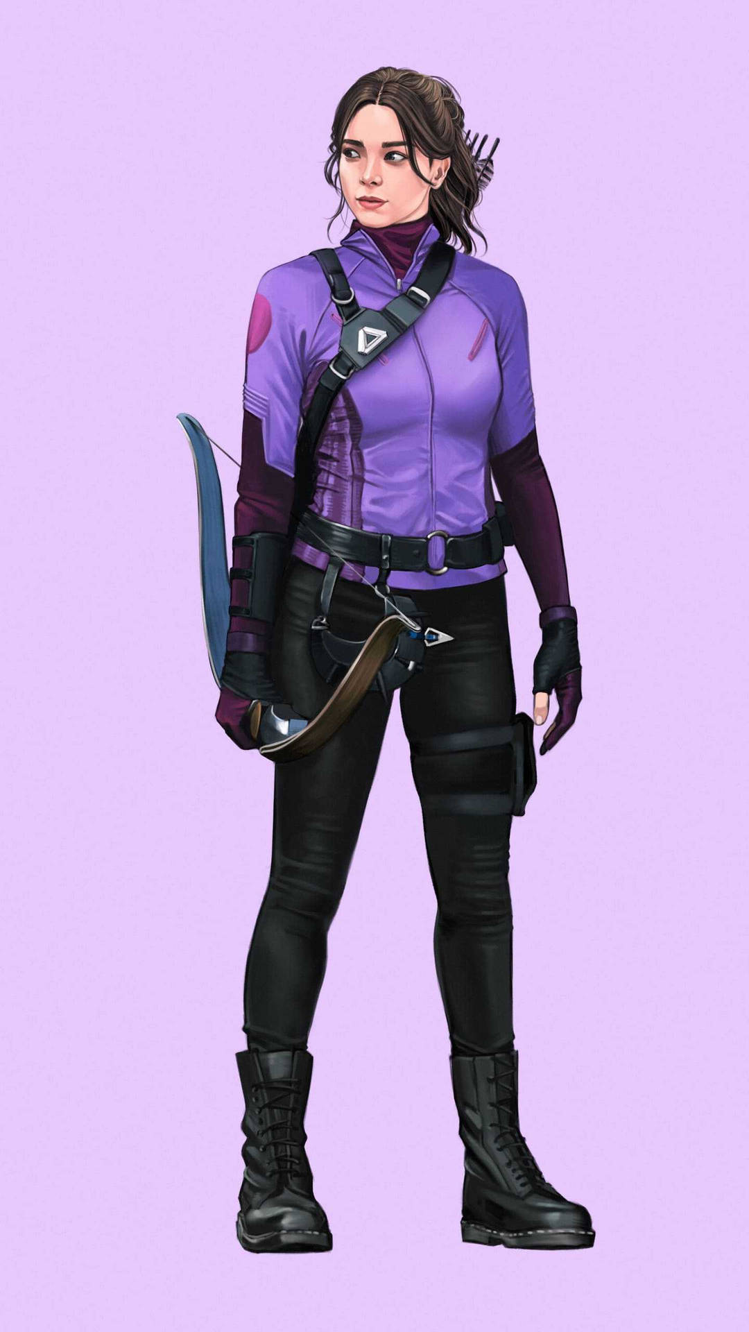 Kate Bishop Hawkeye Portrait Art