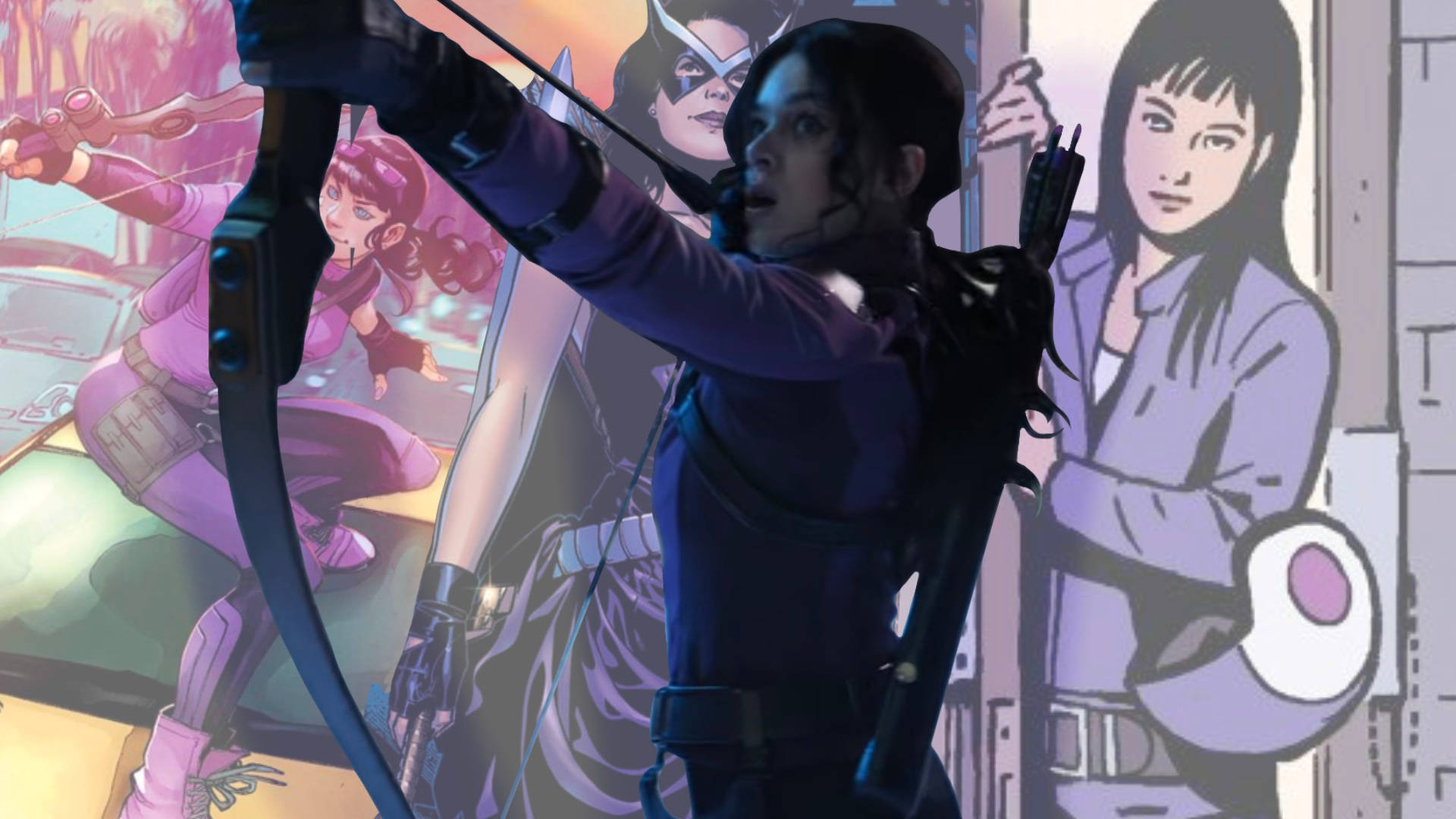 Kate Bishop Marvel Hawkeye Montage