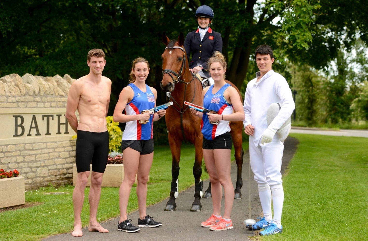 Kate French Modern Pentathlon Athlete