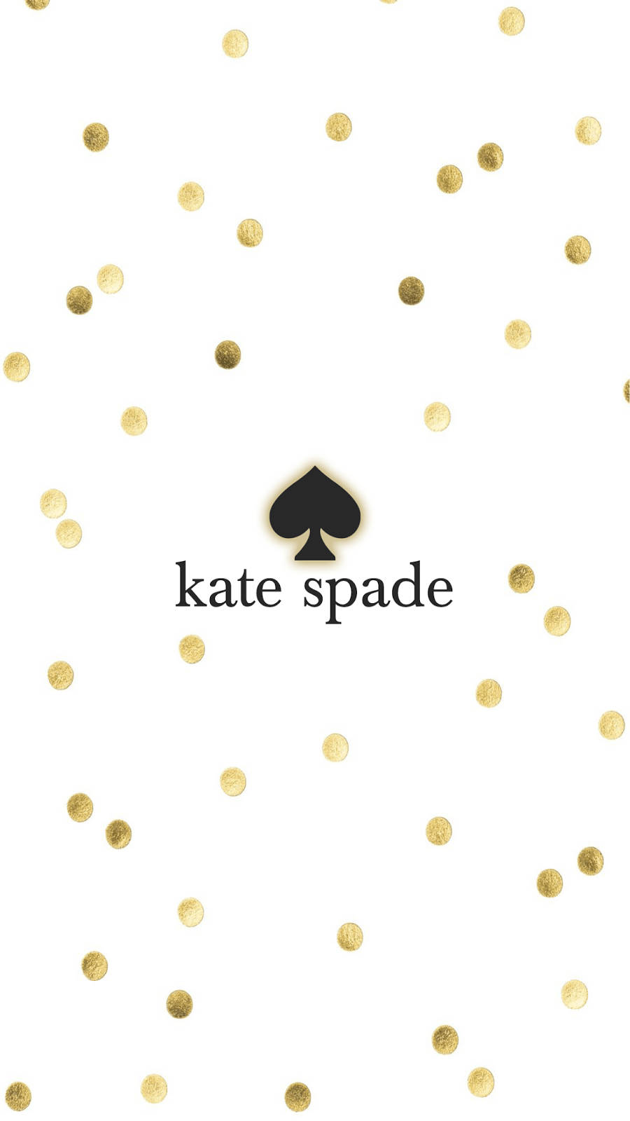 Kate Spade Classic Black Logo Background