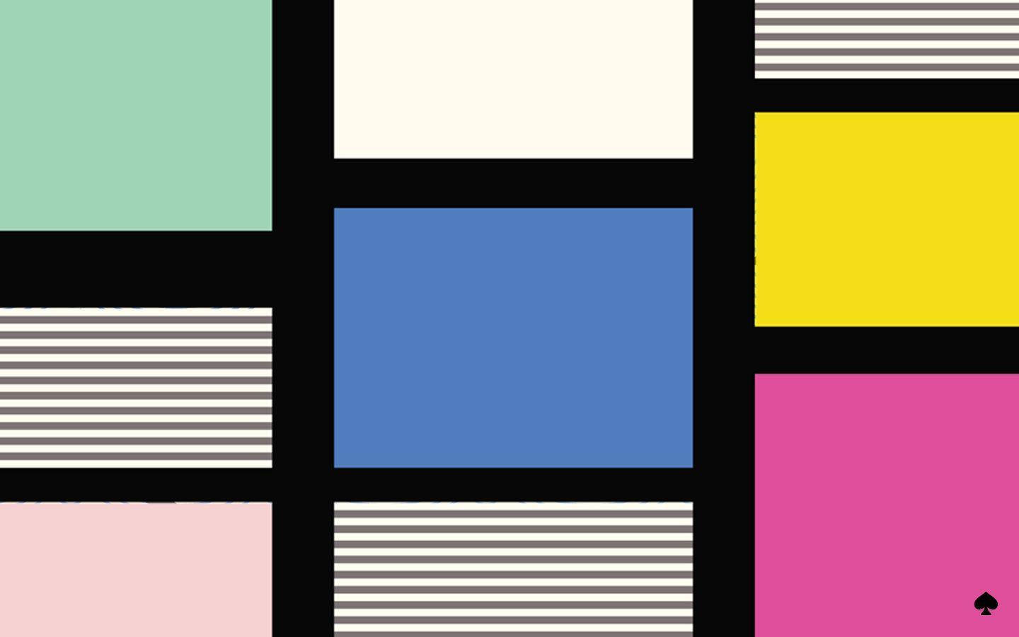 Kate Spade Colorful Panels Background