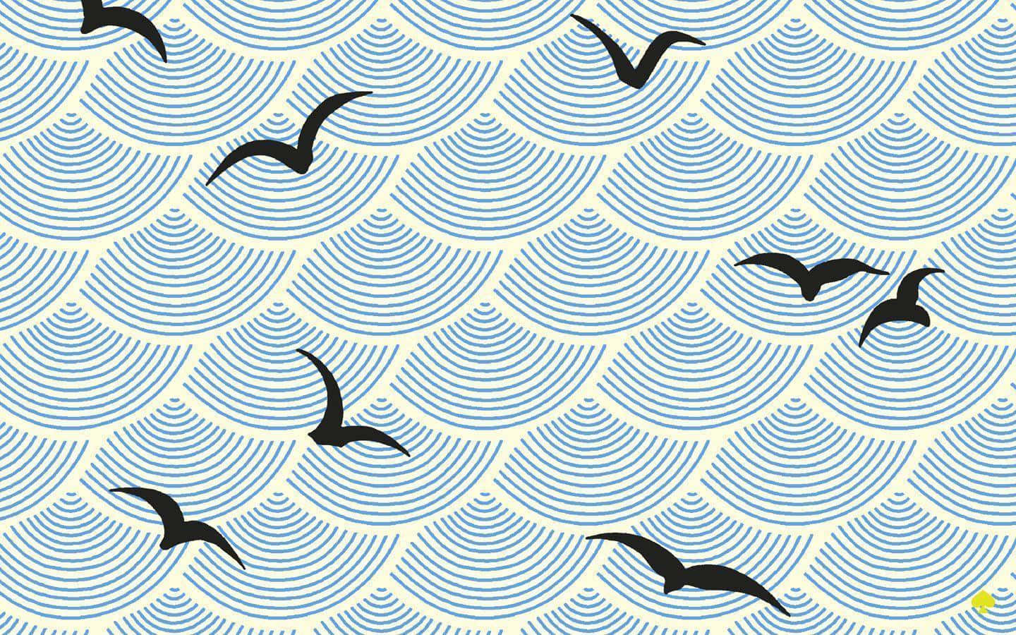 Kate Spade Desktop Birds Background