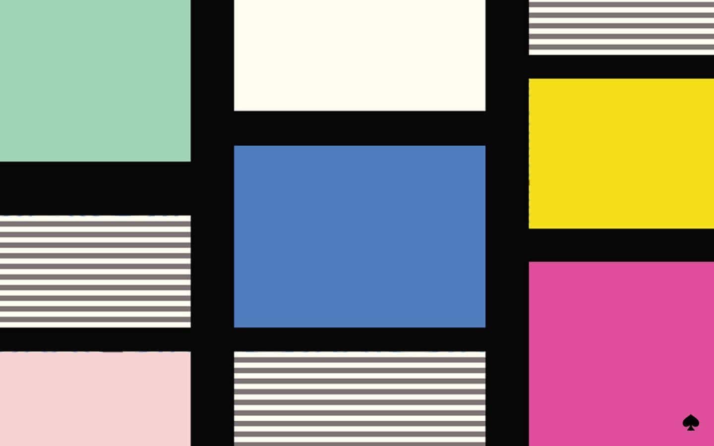 Kate Spade Desktop Bright Squares Background