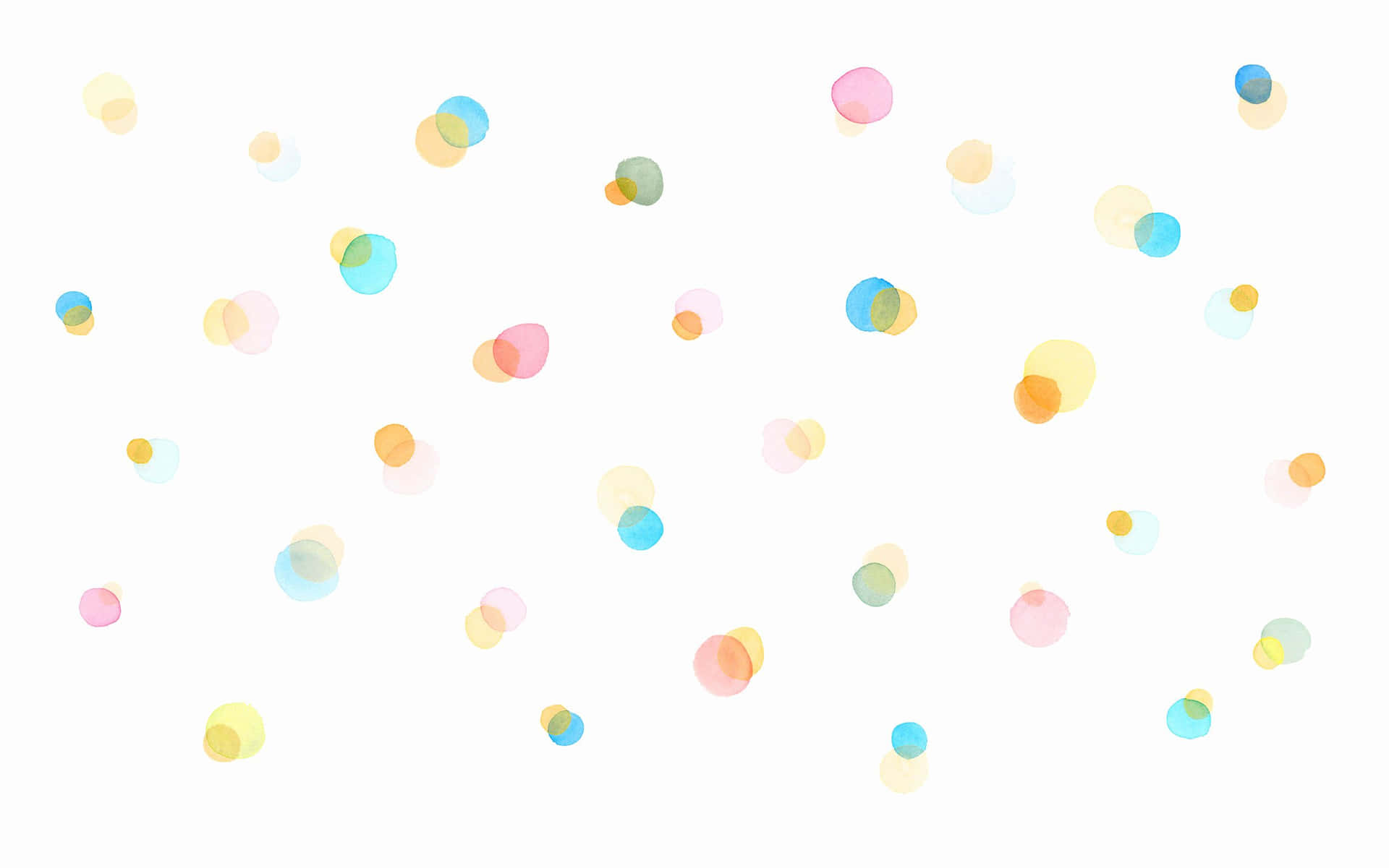 Kate Spade Desktop Colorful Watercolor Dots Background