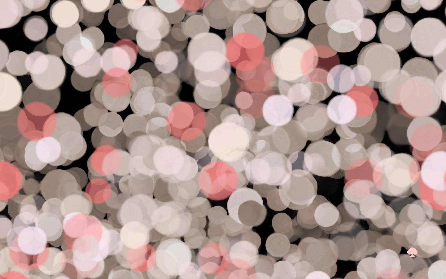 Kate Spade Logo With Spheres Background