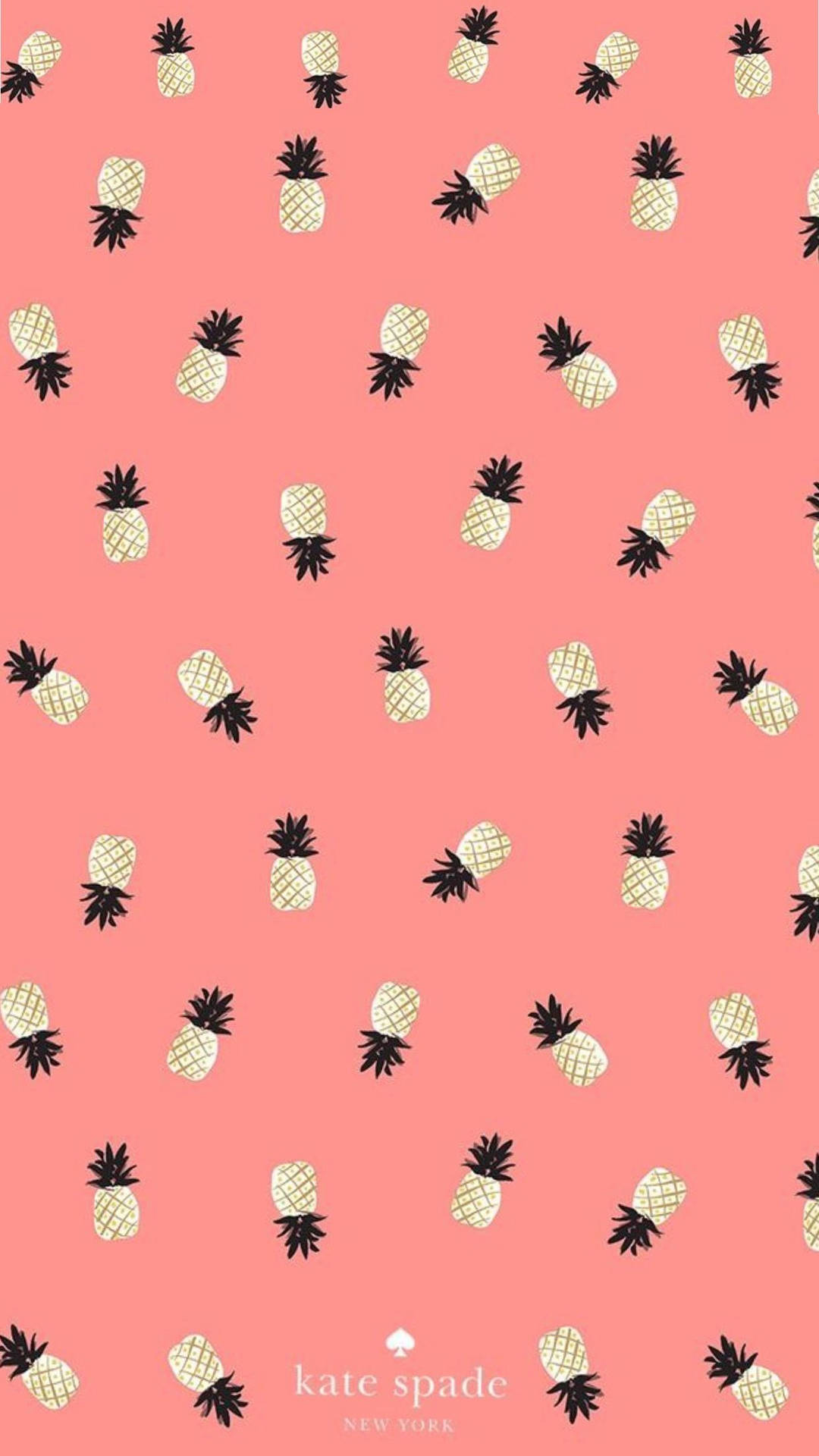 Kate Spade Pineapple Poster Background