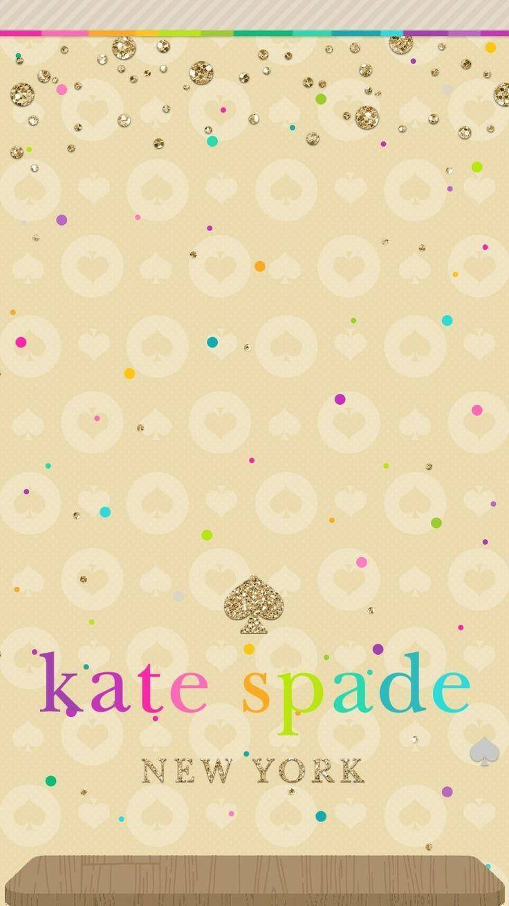Kate Spade Rainbow Word Mark Background