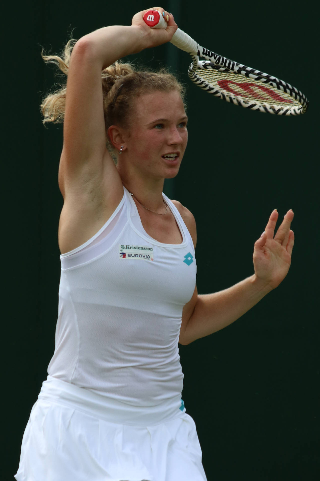 Katerina Siniakova Raising Racket Background