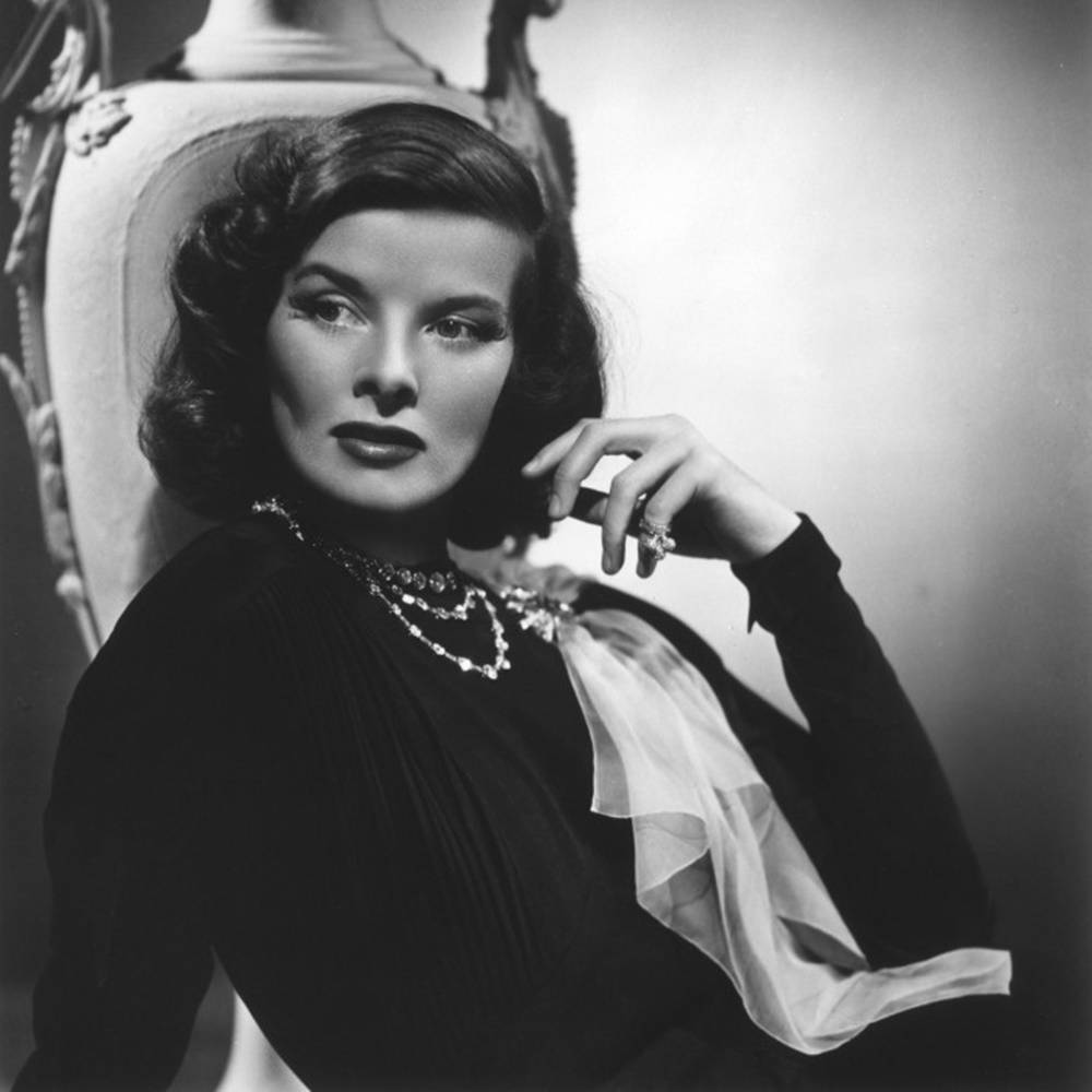 Katharine Hepburn As A Model Background