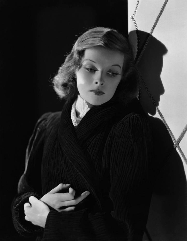 Katharine Hepburn On A Dark Corner