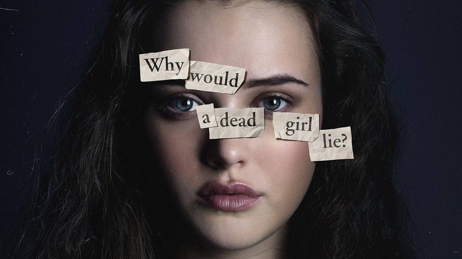 Katherine Langford 13 Reasons Why Poster Background