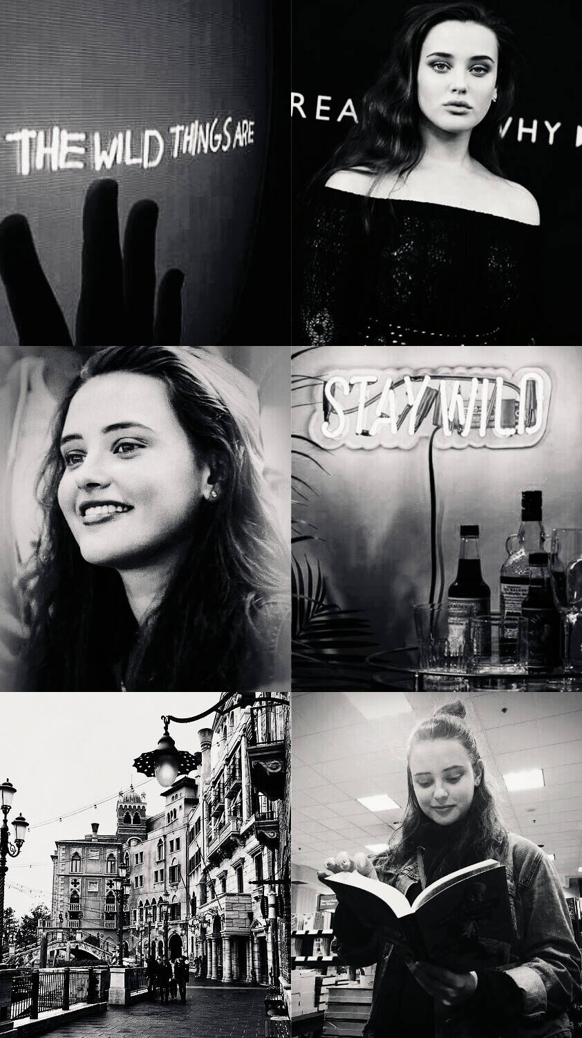 Katherine Langford Collage Picture Background