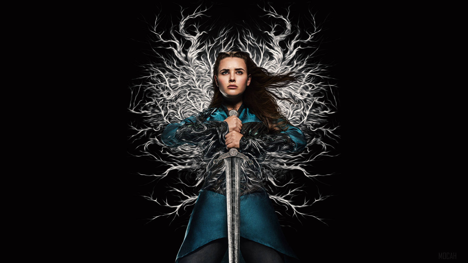 Katherine Langford Cursed Cover Background