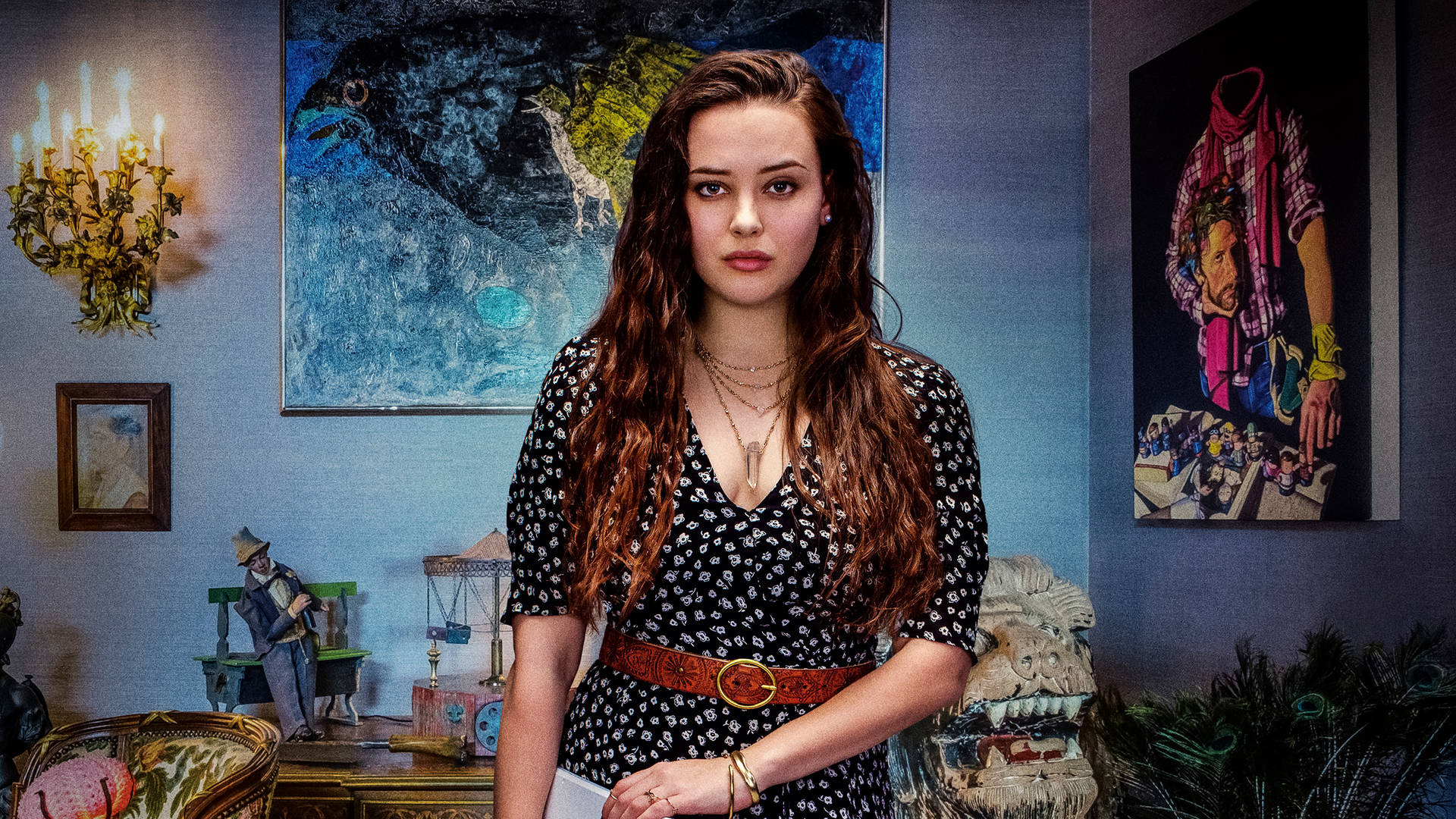 Katherine Langford Knives Out Background