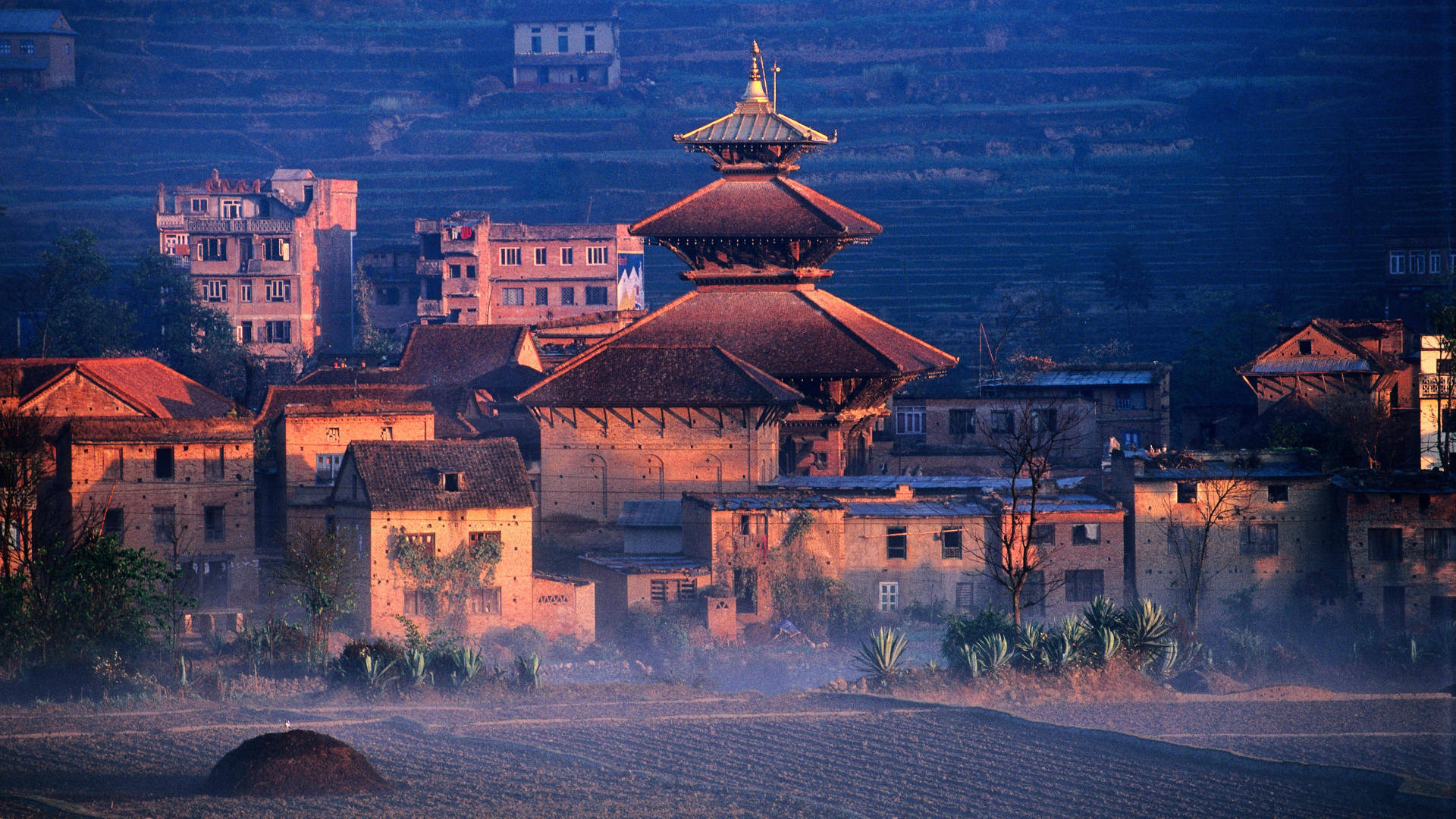 Kathmandu Nepal Buildings Traditional