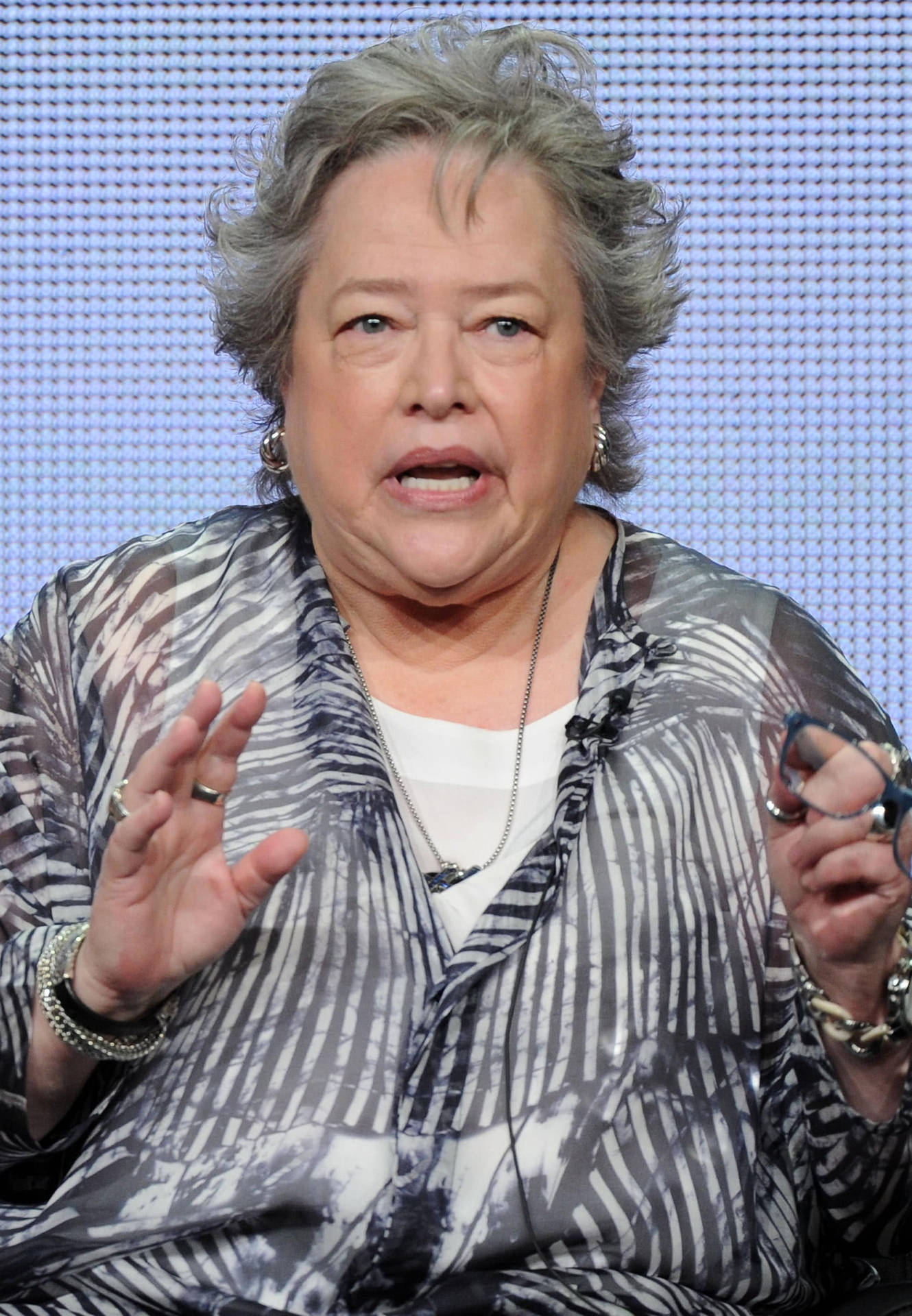 Kathy Bates T.v. Interview Background