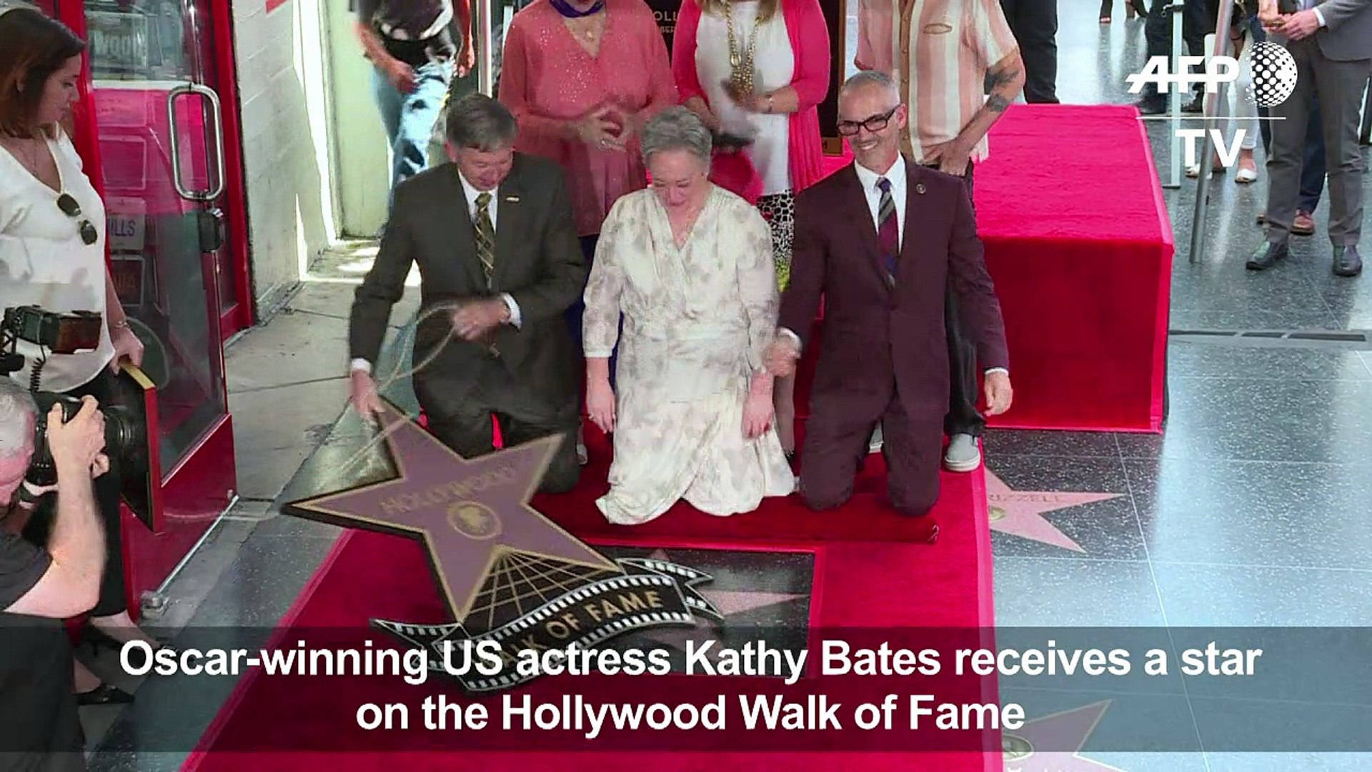 Kathy Bates Walk Of Fame Background