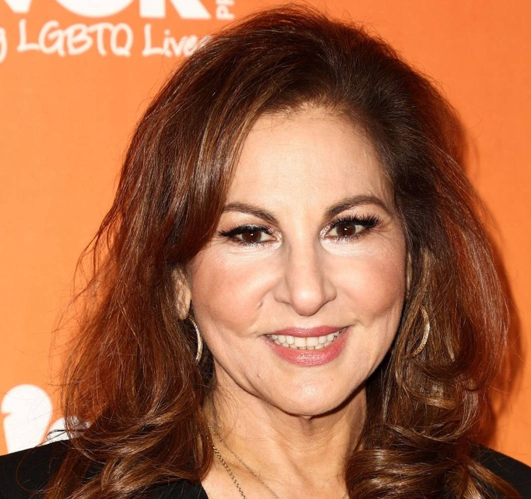 Kathy Najimy Beaming Smile Background