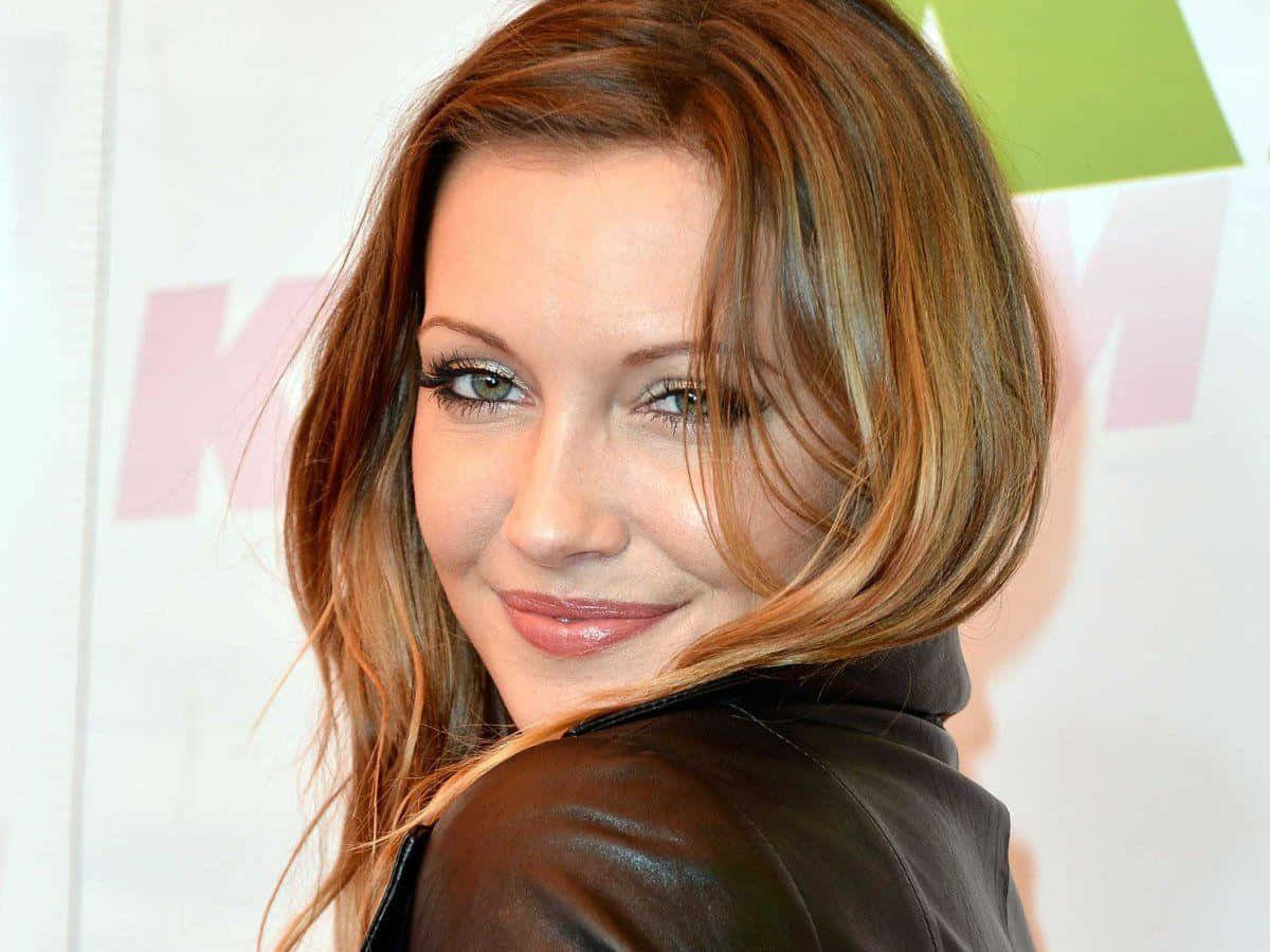 Katie Cassidy - Radiant Beauty Background