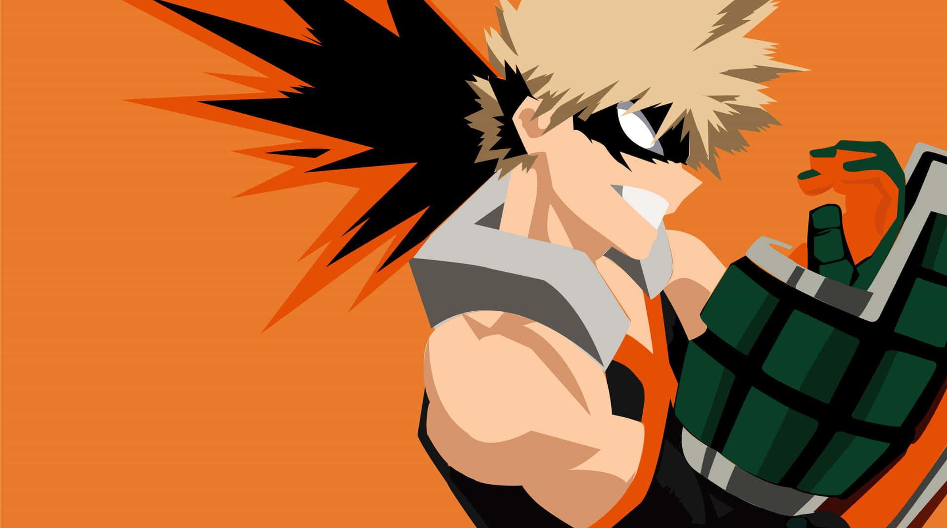 Katsuki Bakugo Explosive Power4 K Background