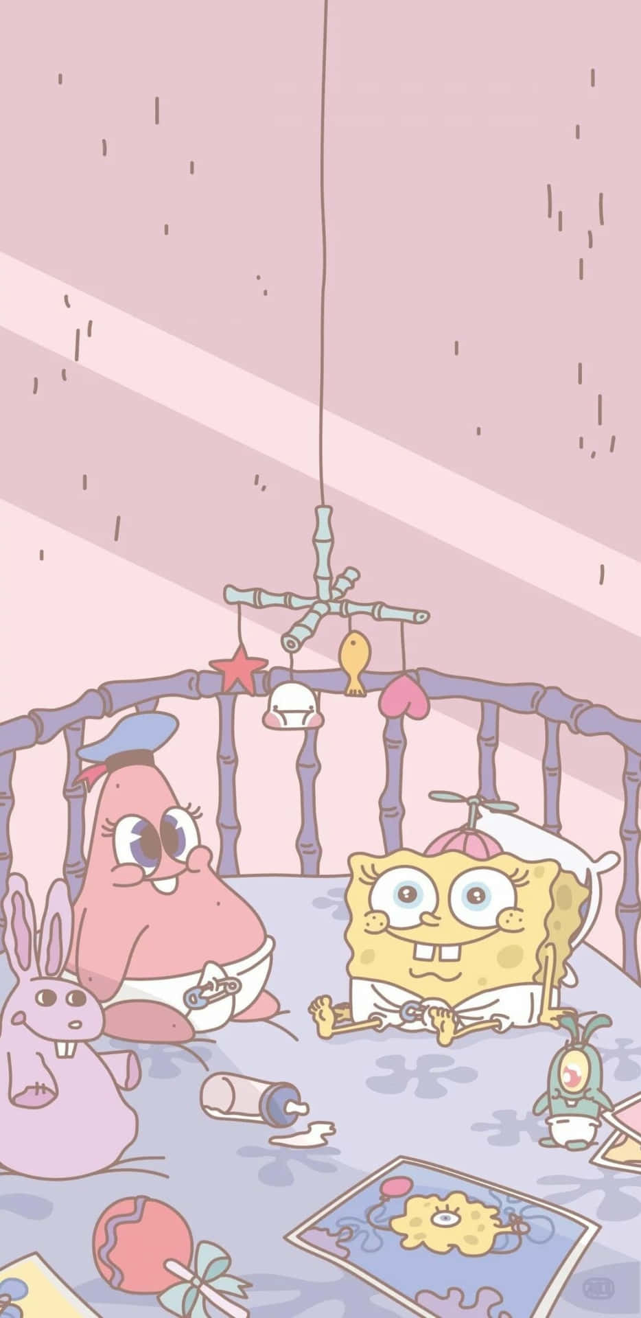 Kawaii Aesthetic Spongebob And Patrick