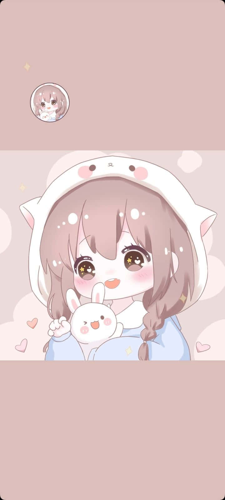 Kawaii Cute Anime Big Eyes Background