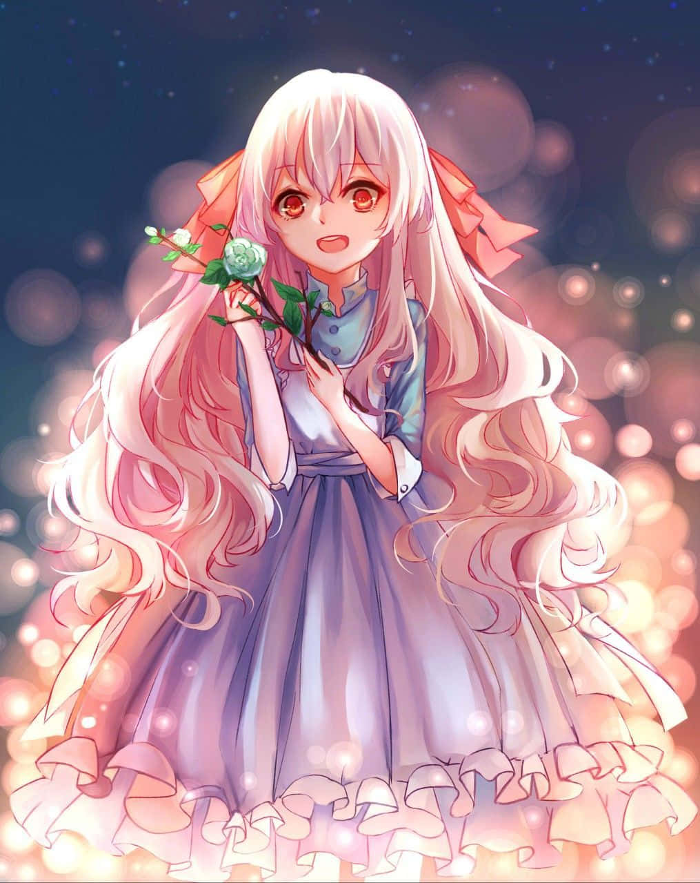 Kawaii Cute Anime Mary Kozakura Background