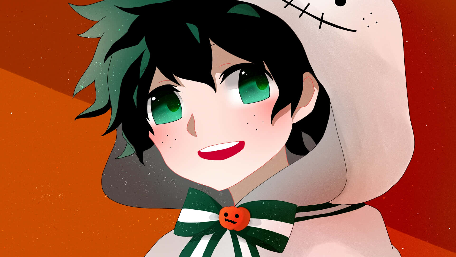 Kawaii Deku Is An Incredibly Adorable Imagined Version Of The Popular Fictional Character; It's Just Too Cute! Background