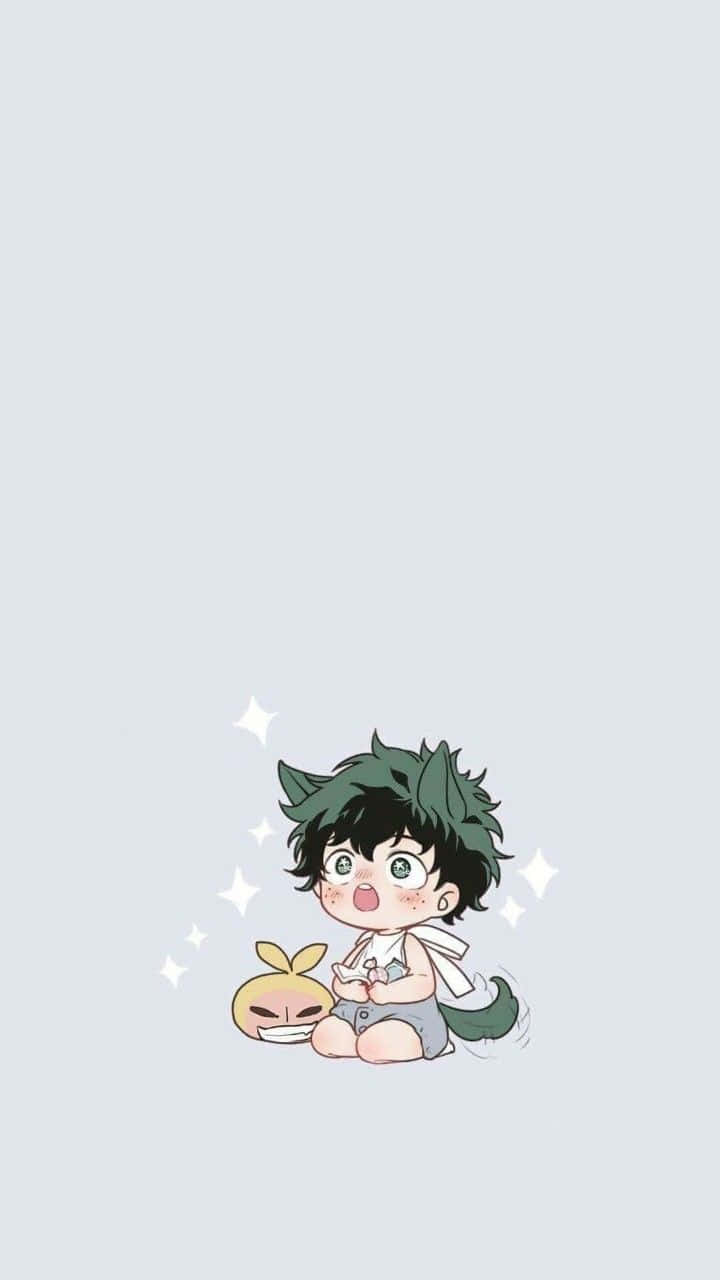 Kawaii Deku Looks So Cute And Innocent! Background