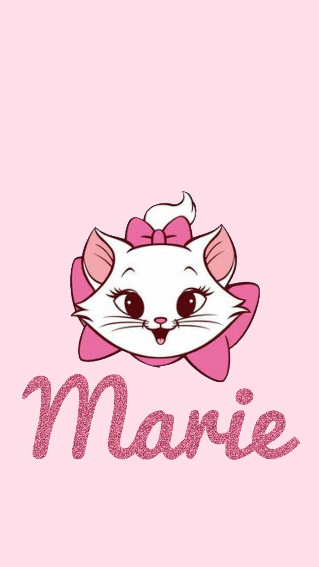 Kawaii Marie Cat Background