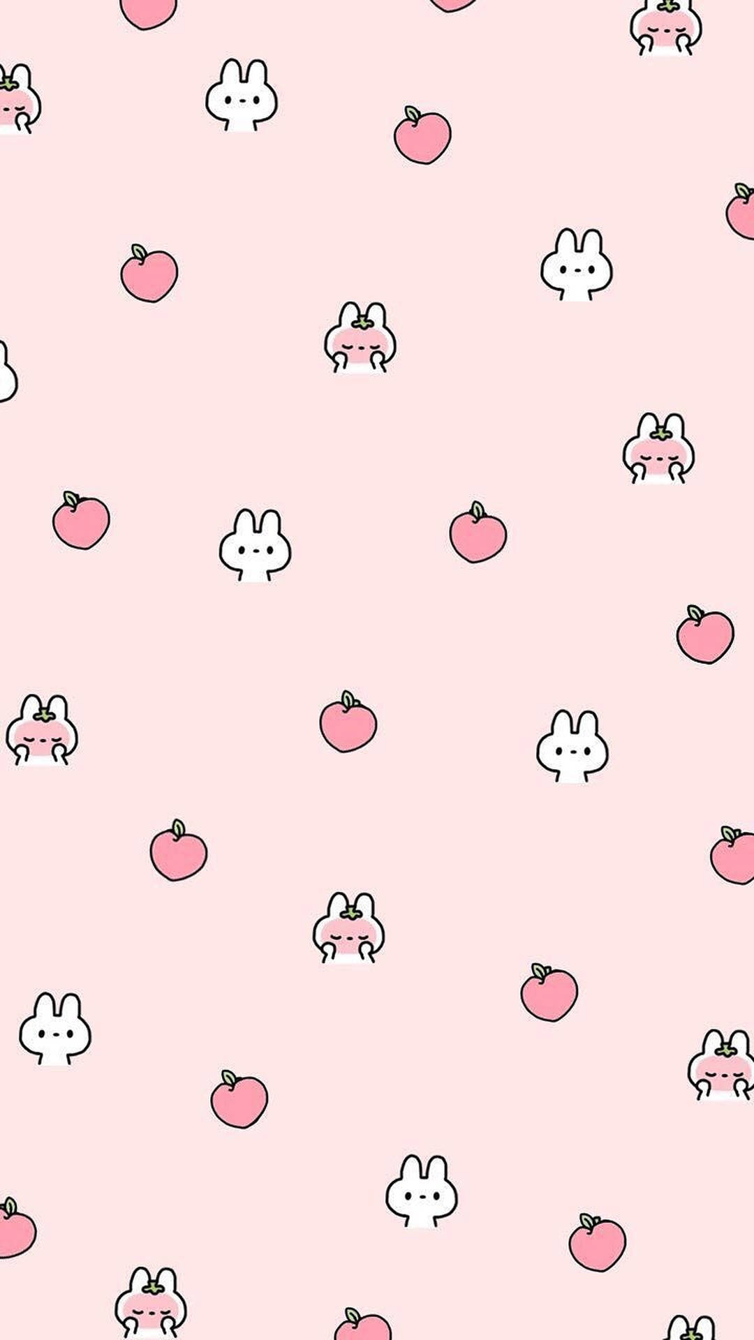 Kawaii Pastel Pink Background