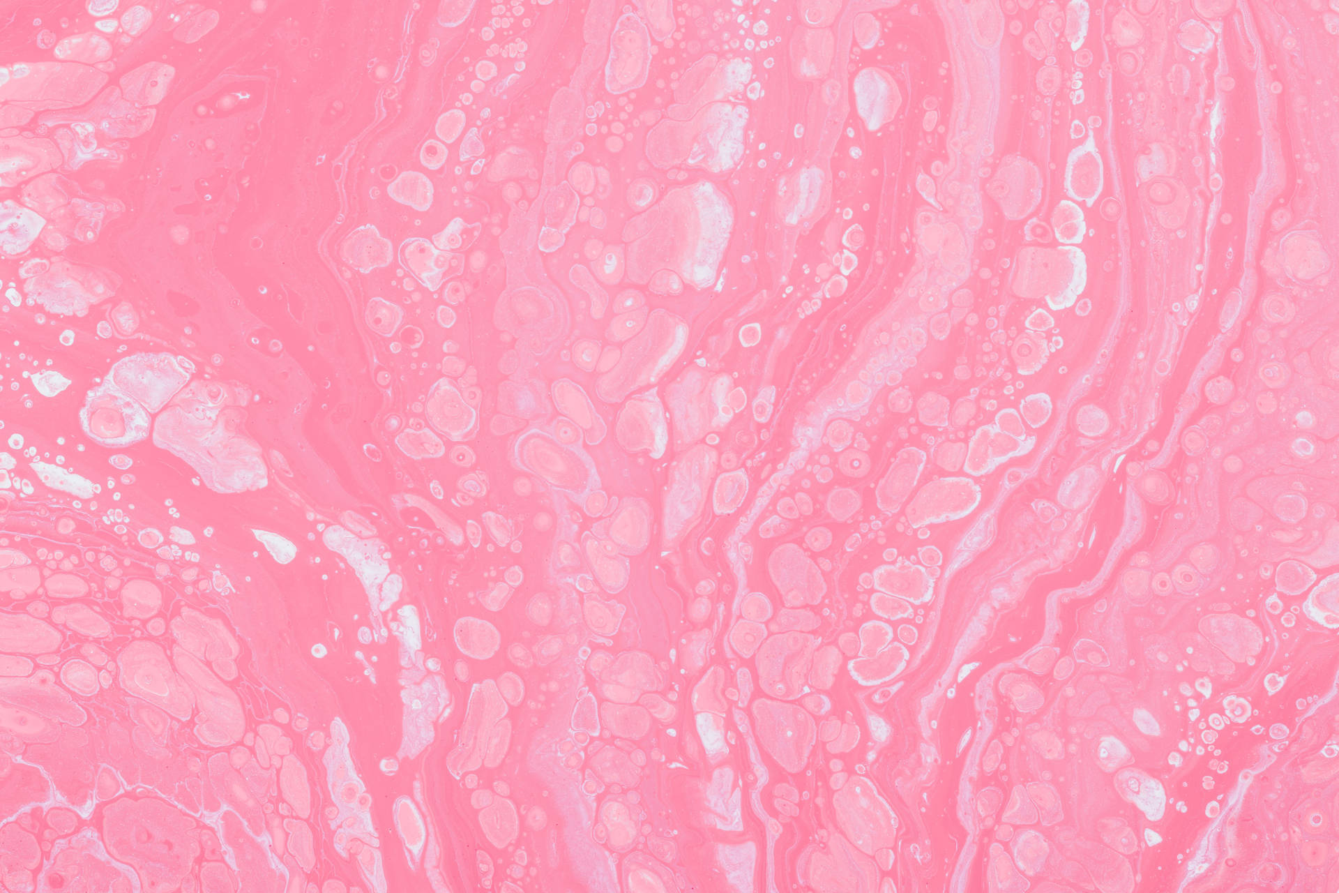 Kawaii Pink Runny Liquid Background