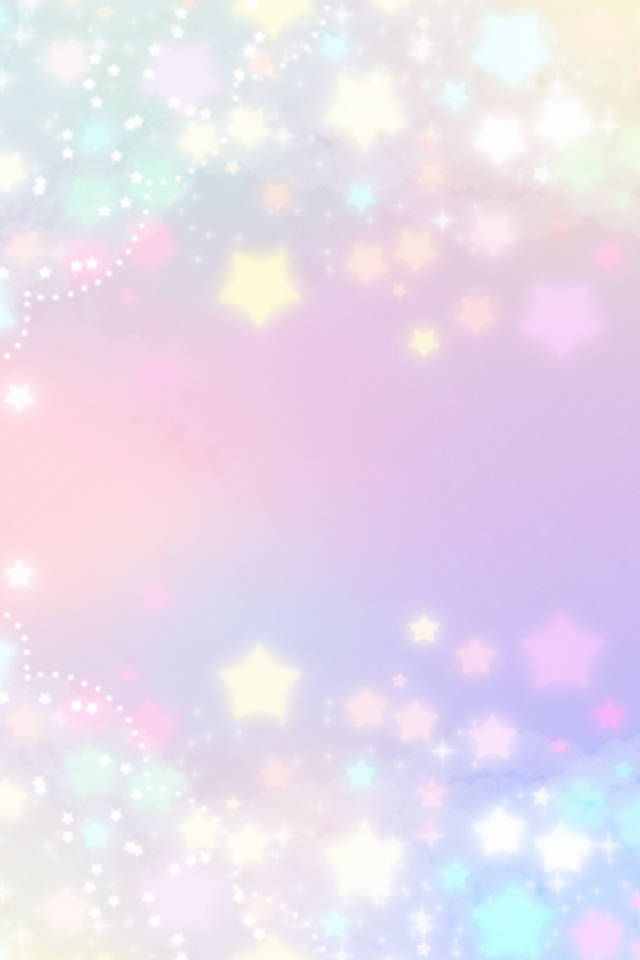 Kawaii Purple And Pink Glitter Background