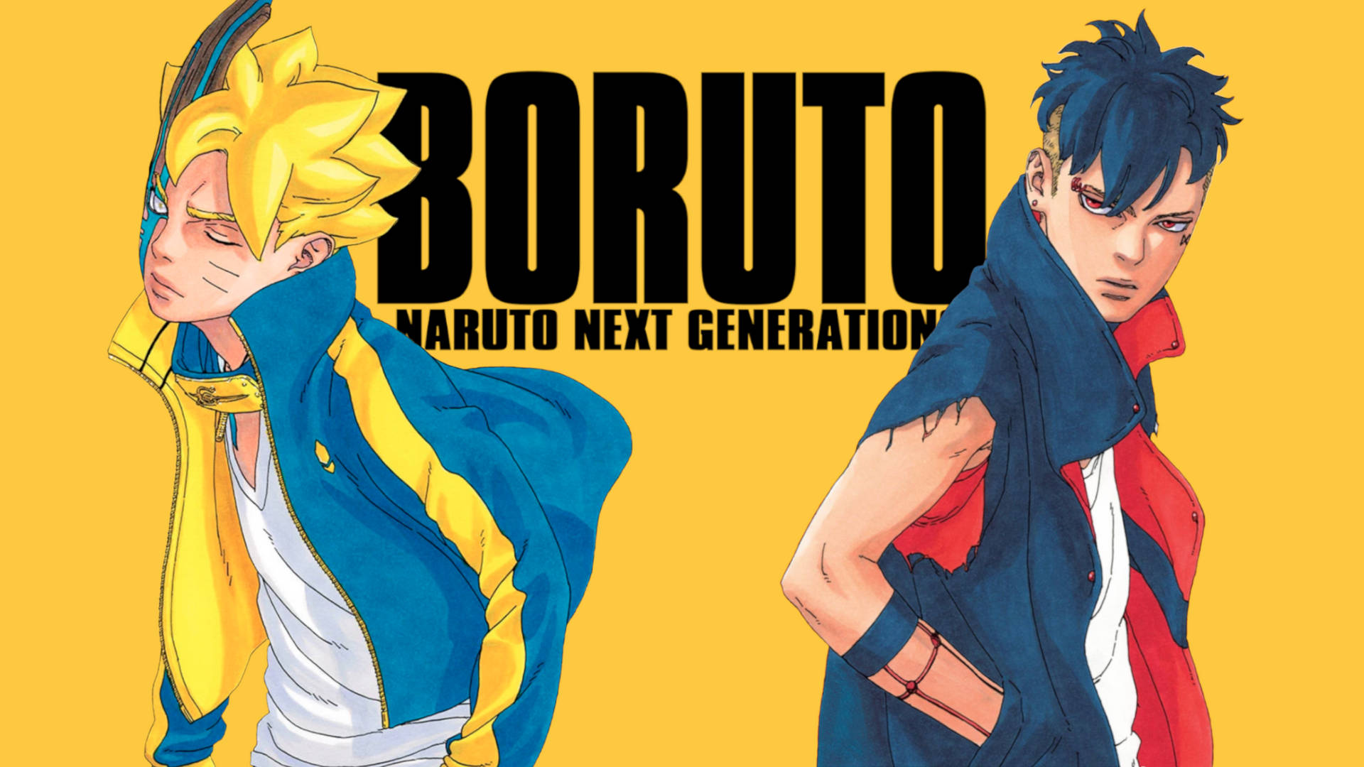 Kawaki And Boruto Anime Title