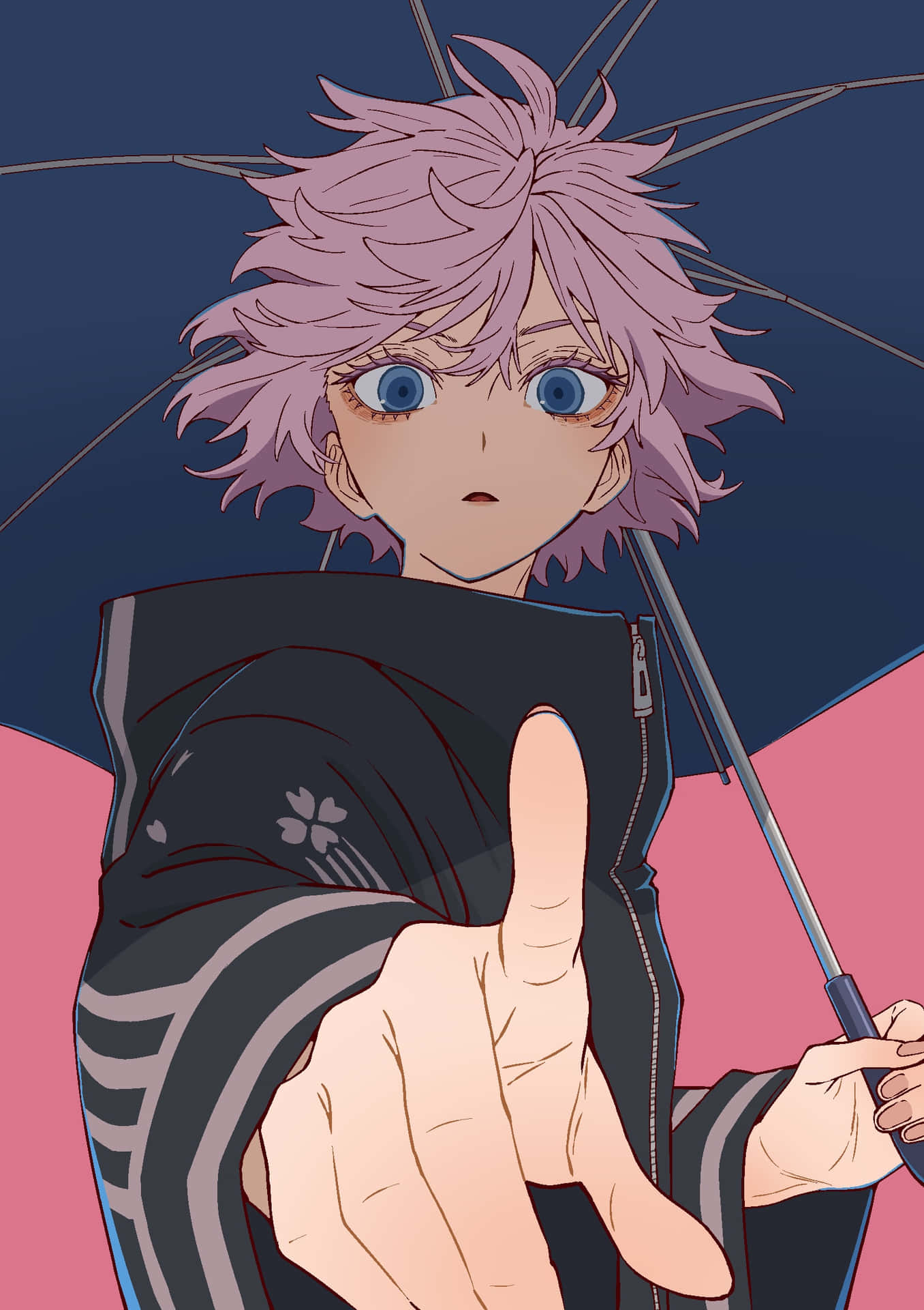 Kawaragi_ Senju_ Anime_ Character_ Umbrella.jpg Background