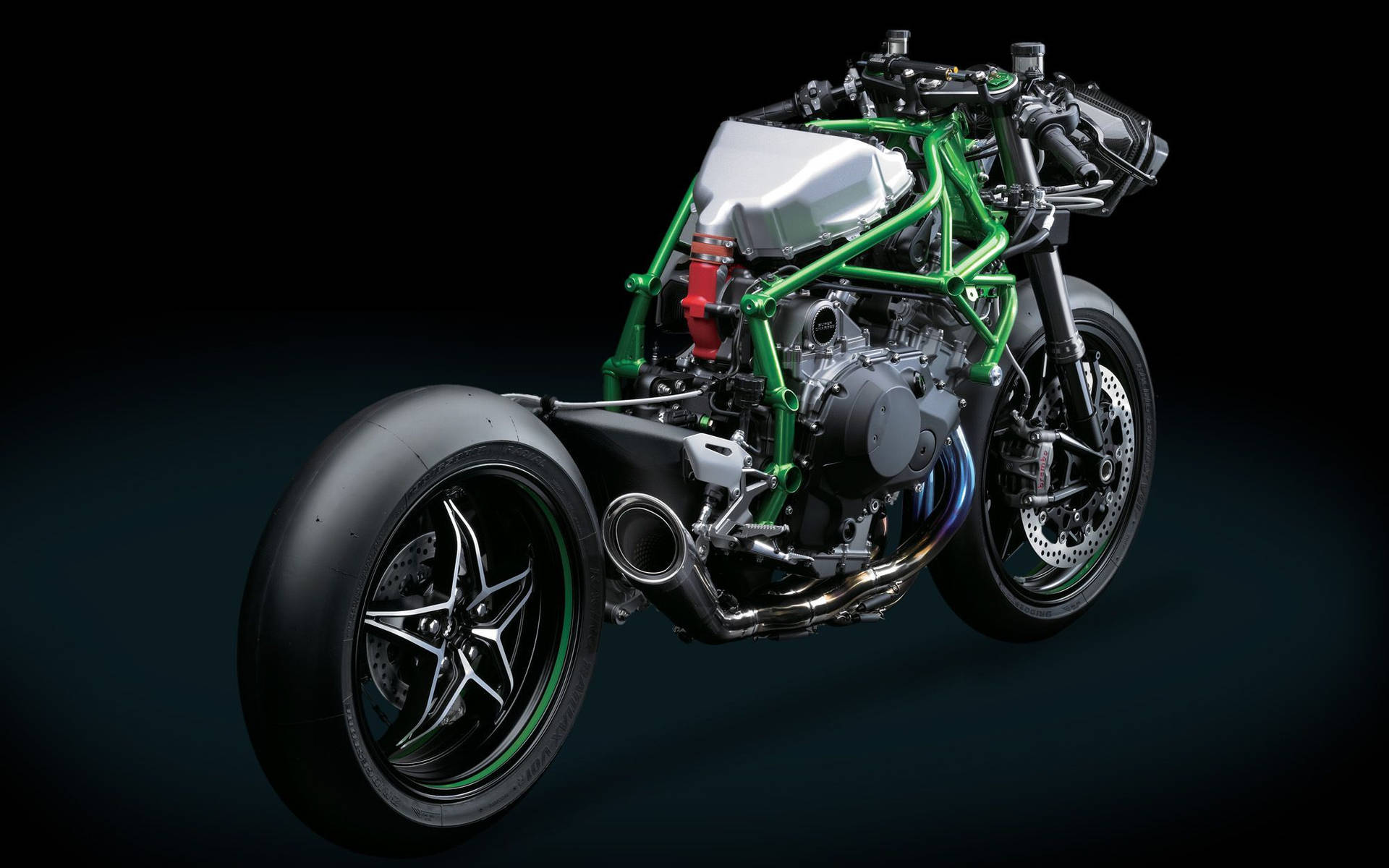 Kawasaki Unveils The Ninja H2r Background