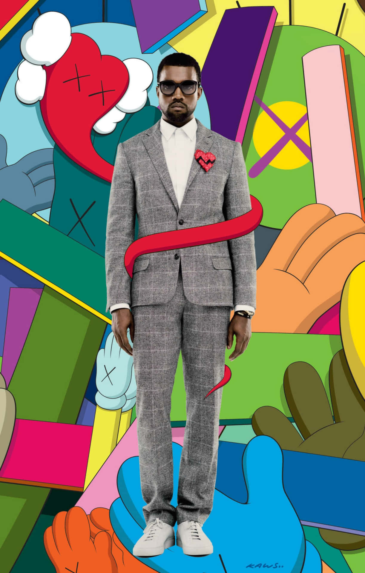 Kaws Artwork: Own The Dream Background