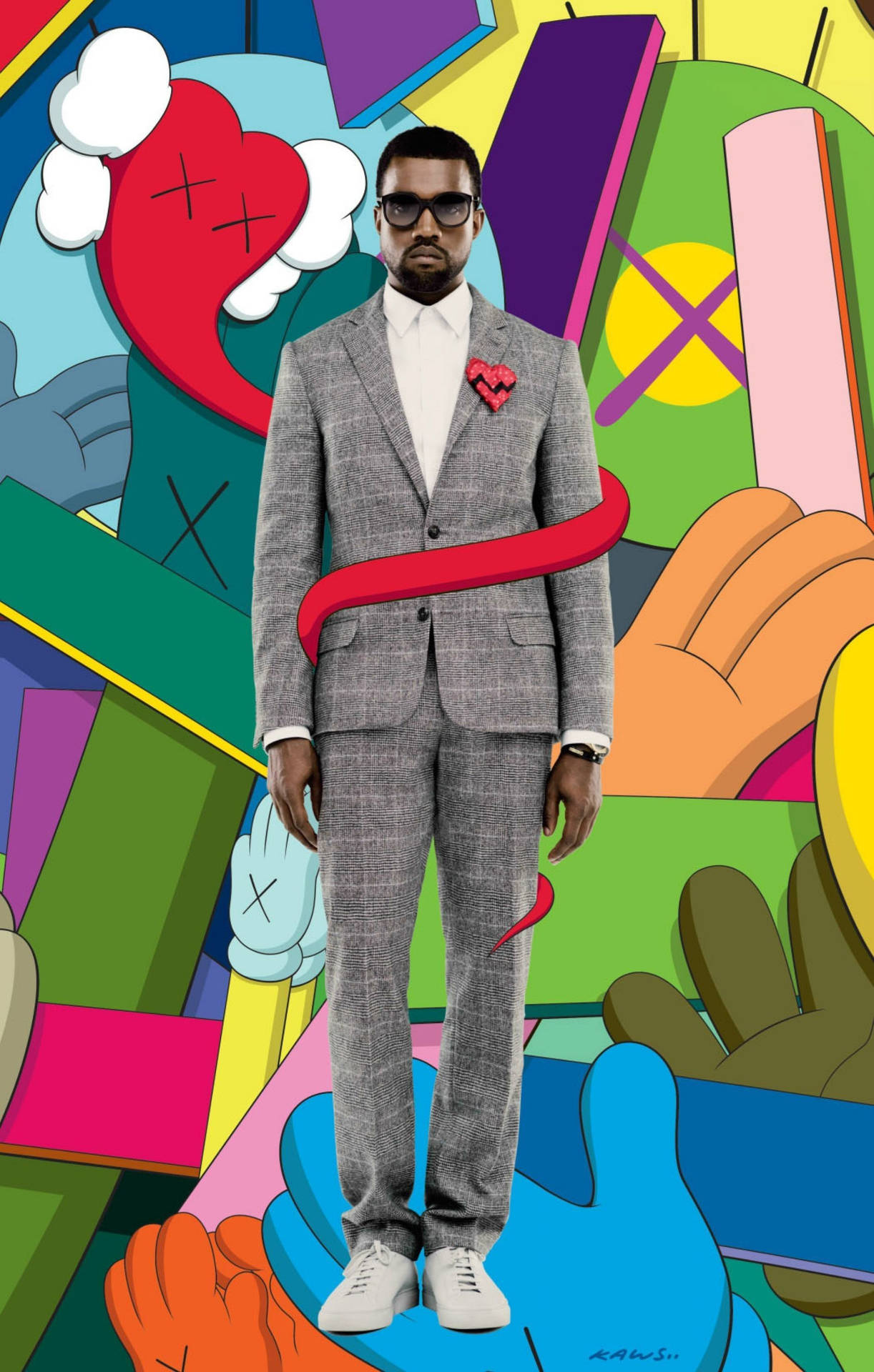 Kaws Kanye West Android
