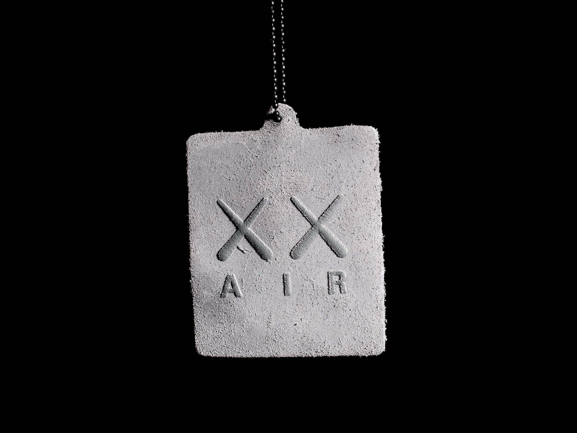 Kaws Pc Air Jordan Tag Background