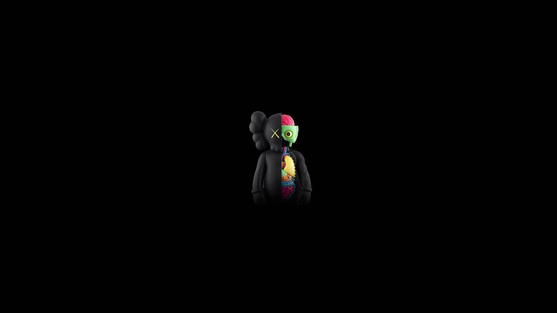 Kaws Pc Anatomy Companion Black