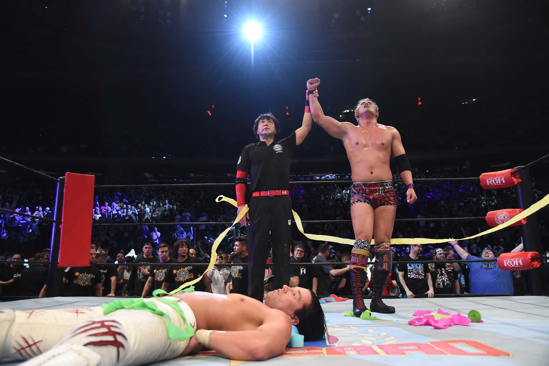 Kazuchika Okada Defeated Jay White Background