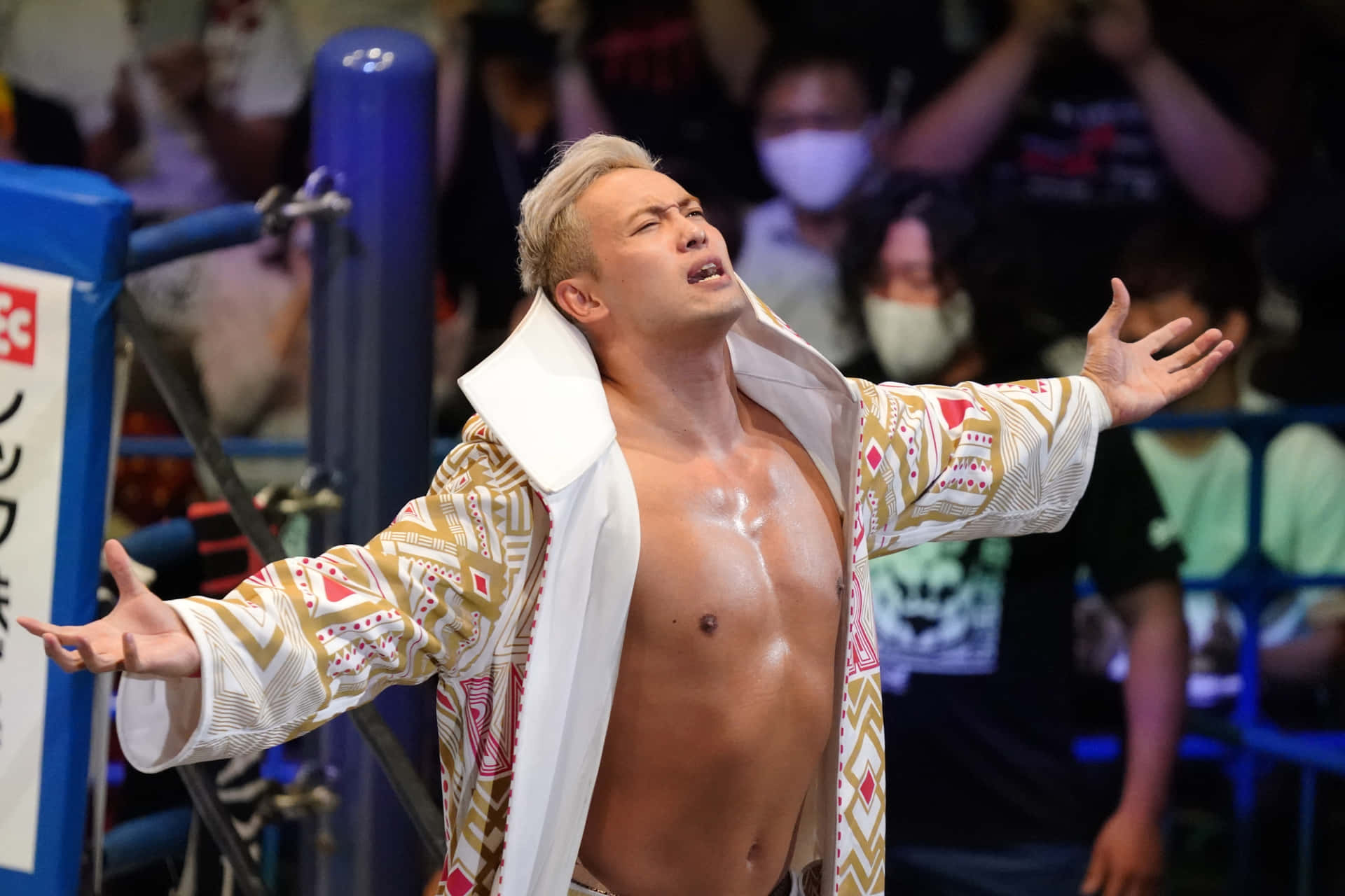 Kazuchika Okada Njpw Wrestling Superstar Background