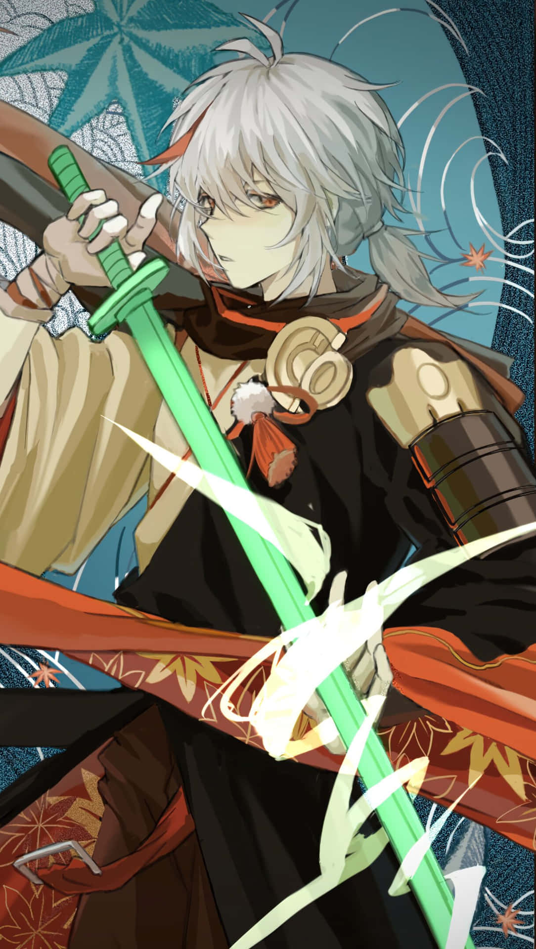 Kazuha Light Green Sword