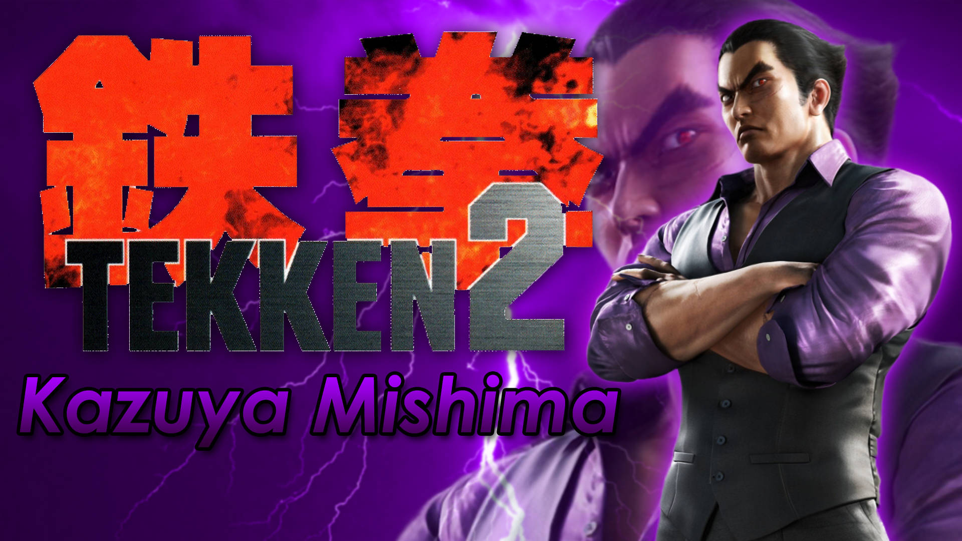 Kazuya Mishima Tekken 2 Background