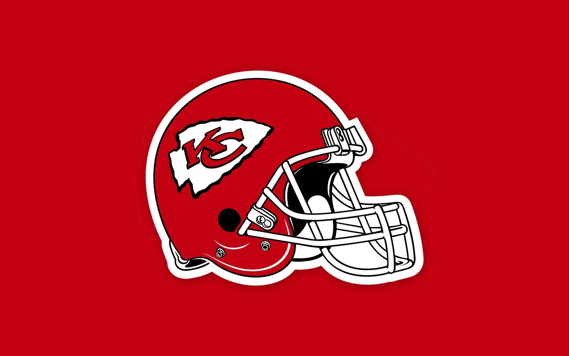 Kc Chiefs Football Helmet Background