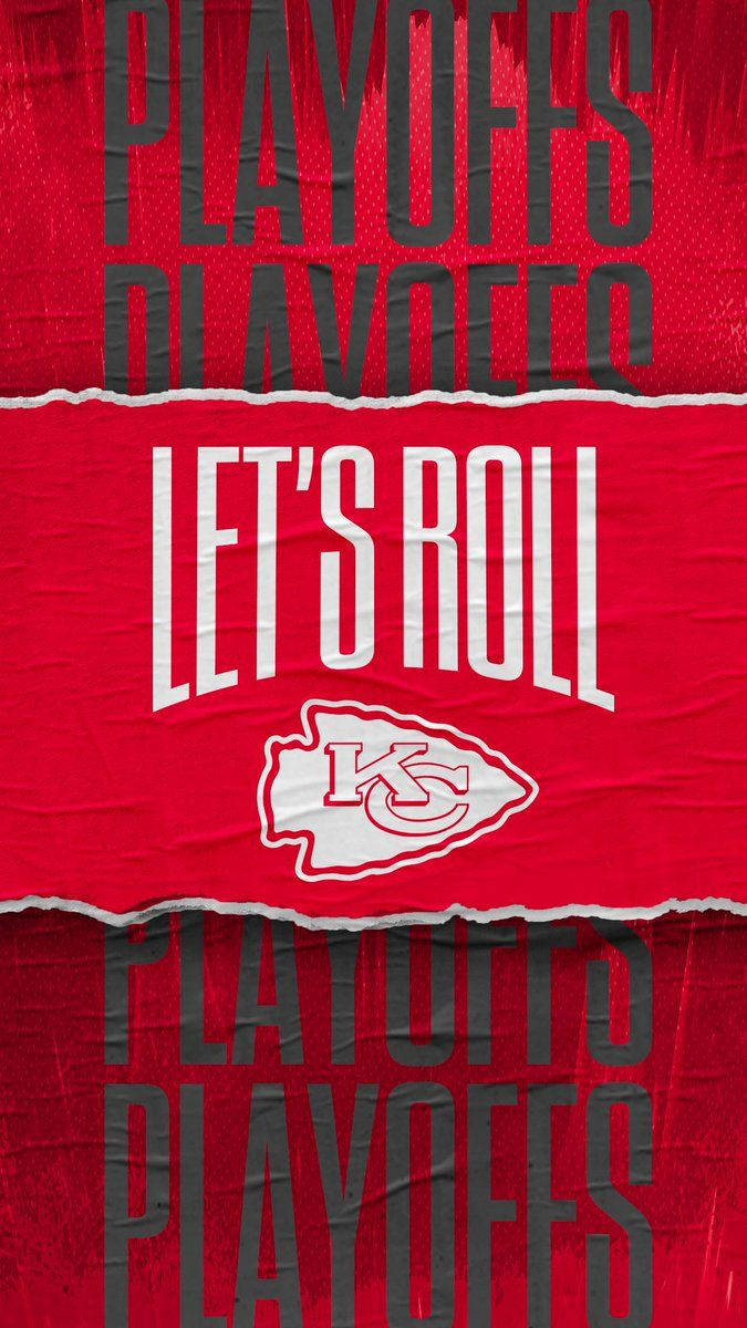 Kc Chiefs Let's Roll Playoffs Background