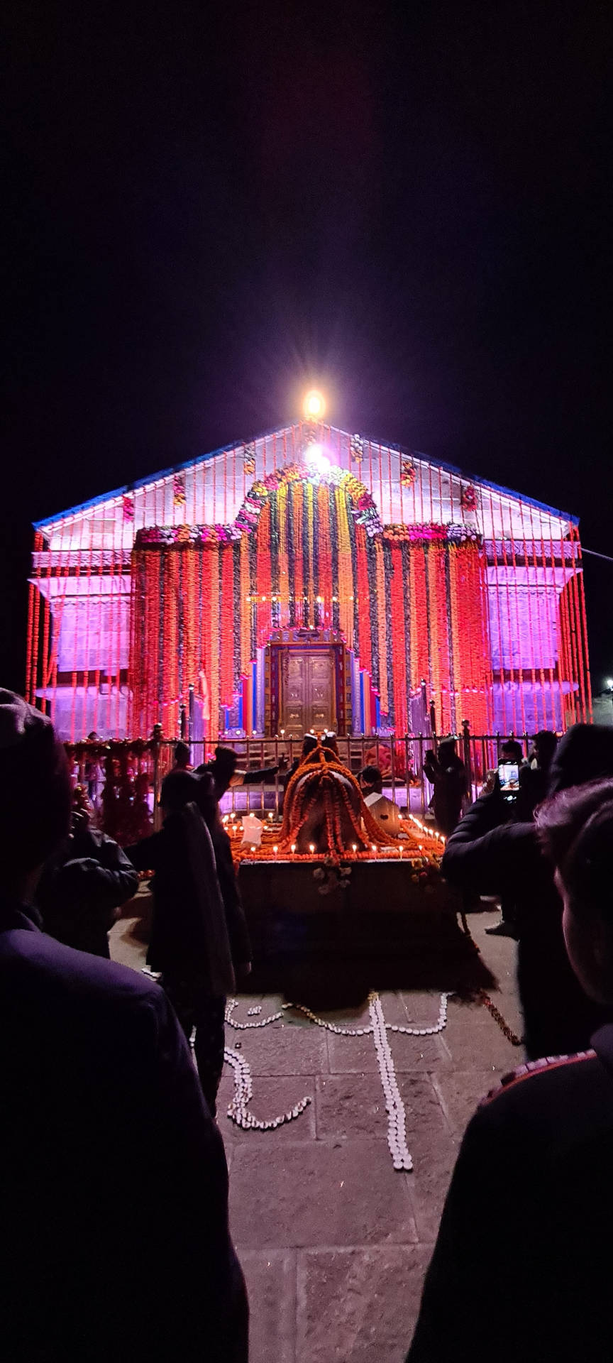 Kedarnath Temple Pedestal 4k